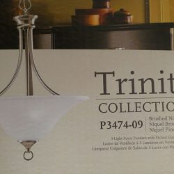 Trinity Collection 3 Light Foyer Pendant